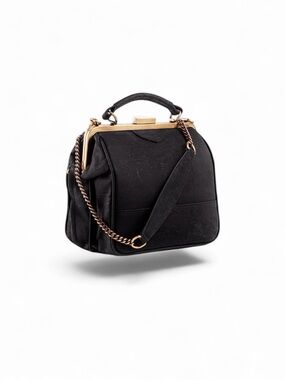 Laflore Paris Bebebark Black Mini Convertible Crossbody Clutch